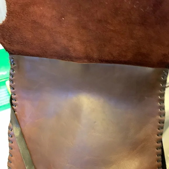 100% brown leather purse - Picture 4 of 5